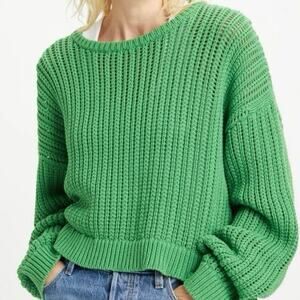 Levi’s Evergreen Sweater Oversized Boxy Relaxed Fit NWOT